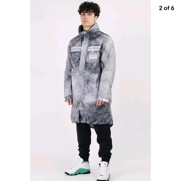 Nike Jordan 23 Engineered printed 2 in 1 Mens parka. Size M - Picture 8 of 10